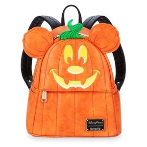 Disney Mickey Pumpkin Loungefly Backpack